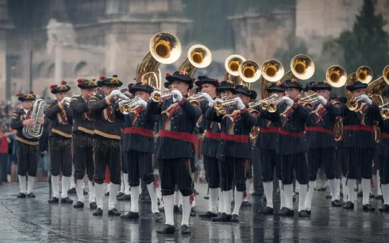 Ils jouent sous la pluie, le soleil… mais aussi sous tension : l’envers du décor de la fanfare du 14 juillet