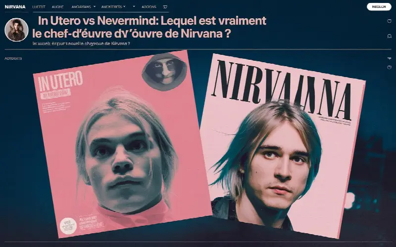 In Utero vs Nevermind : Lequel est vraiment le chef-d'œuvre de Nirvana ?