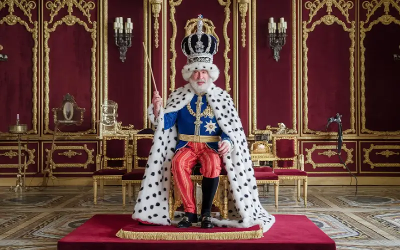 Le roi Charles III transforme une carotte en instrument Royal !!