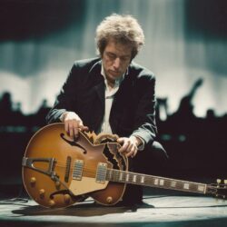 Le jour où Bob Dylan a cassé sa guitare en plein concert