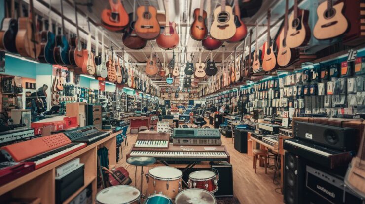 Le PLUS GROS magasin de musique du MONDE : ce qu'on y trouve est INSENSÉ !