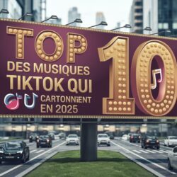 TOP 10 des musiques TikTok qui cartonnent en 2025