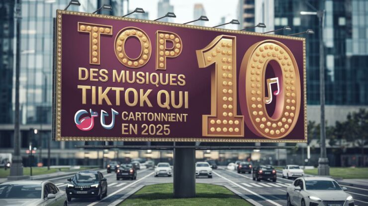 TOP 10 des musiques TikTok qui cartonnent en 2025